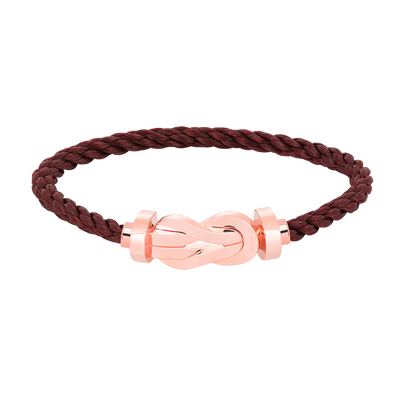 [BLUE TEARS]CHANCE LARGE 8 FIGURE BUCKLE NO DIAMOND BRACELET ROSE GOLD