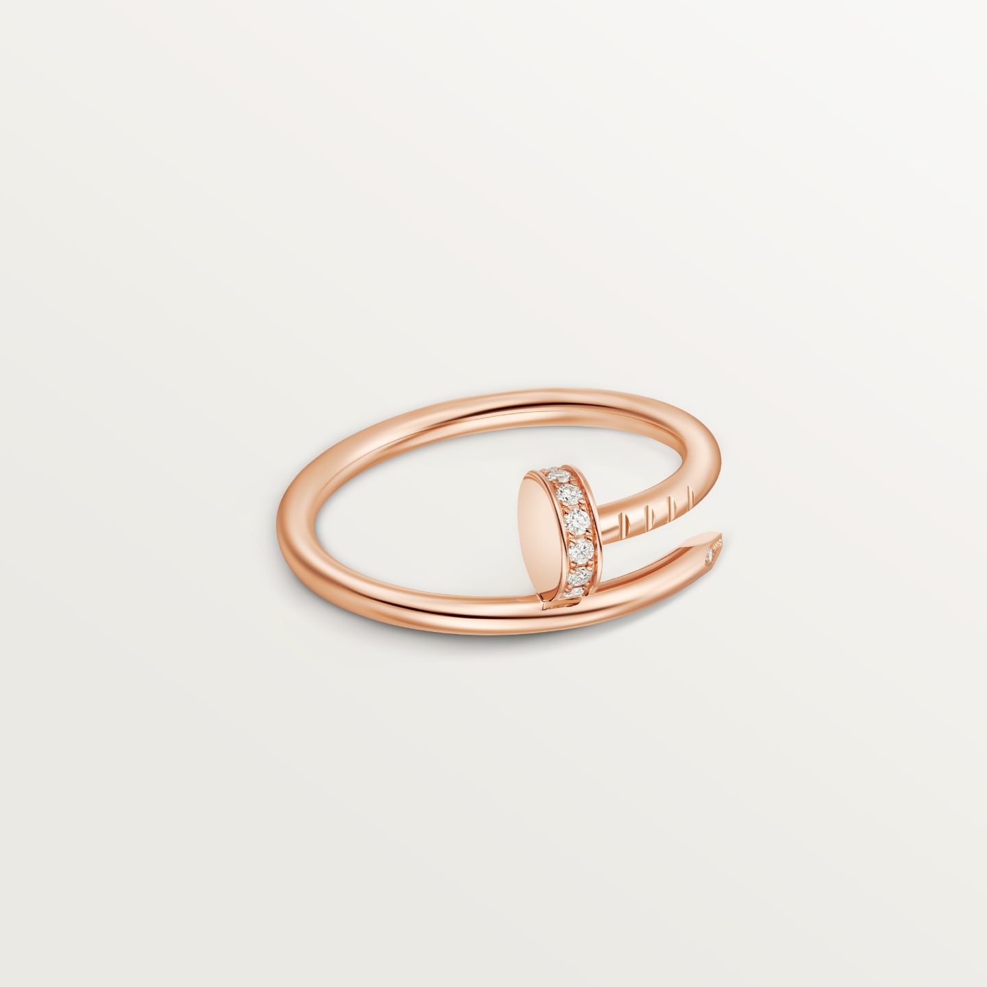 [Blue Tears Jewelry]JUSTE 1.8MM HALF DIAMOND RING