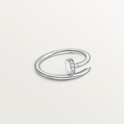 [Blue Tears Jewelry]JUSTE 1.8MM HALF DIAMOND RING