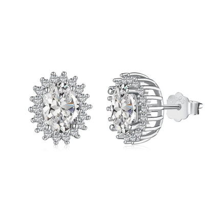[Nova Jewelry]Delicate Radiant Oval Cut Daily Earrings