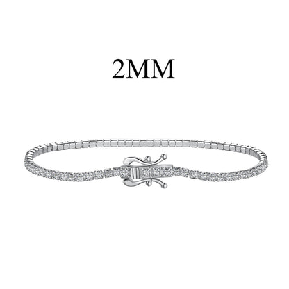 [Nova Jewelry]Radiant Colorful Round Cut Party Bracelet