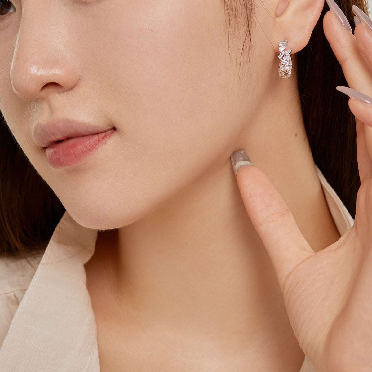 [Nova Jewelry]Dazzling Colorful Emerald Cut Daily Earrings