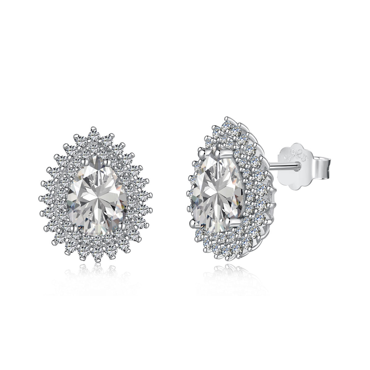 [Nova Jewelry]Delicate Gorgeous Pear Cut Daily Earrings