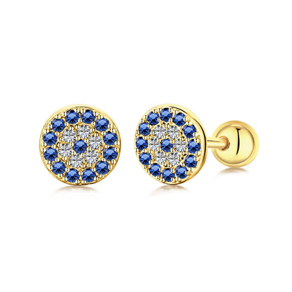 [Nova Jewelry]Devil's Eye Ear Bone Nail Earrings