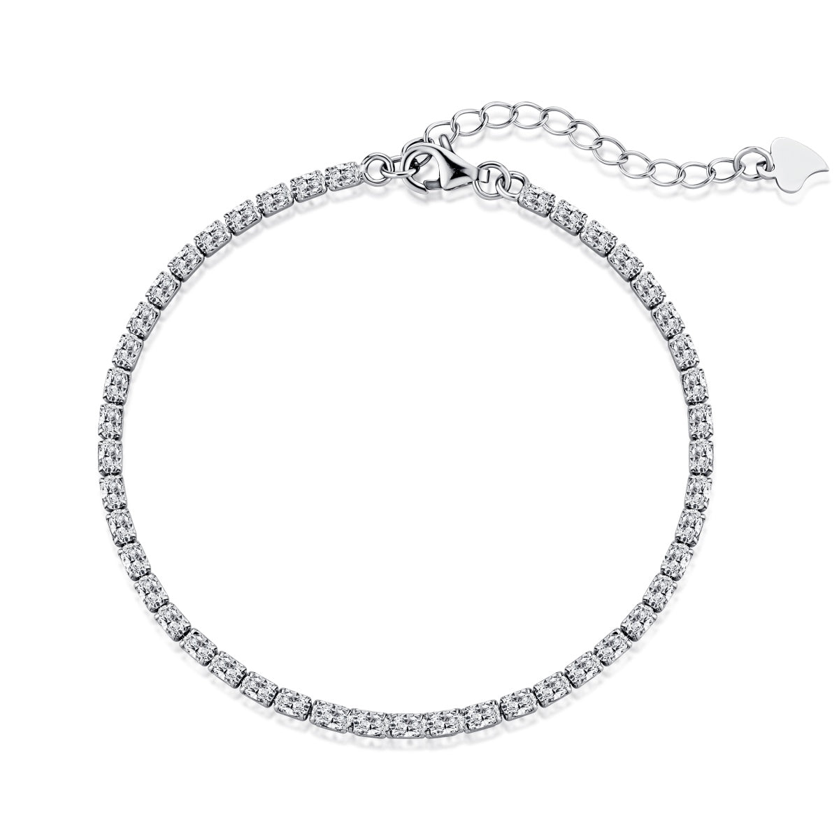 [Nova Jewelry]Elegant Emerald Cut Daily Bracelet