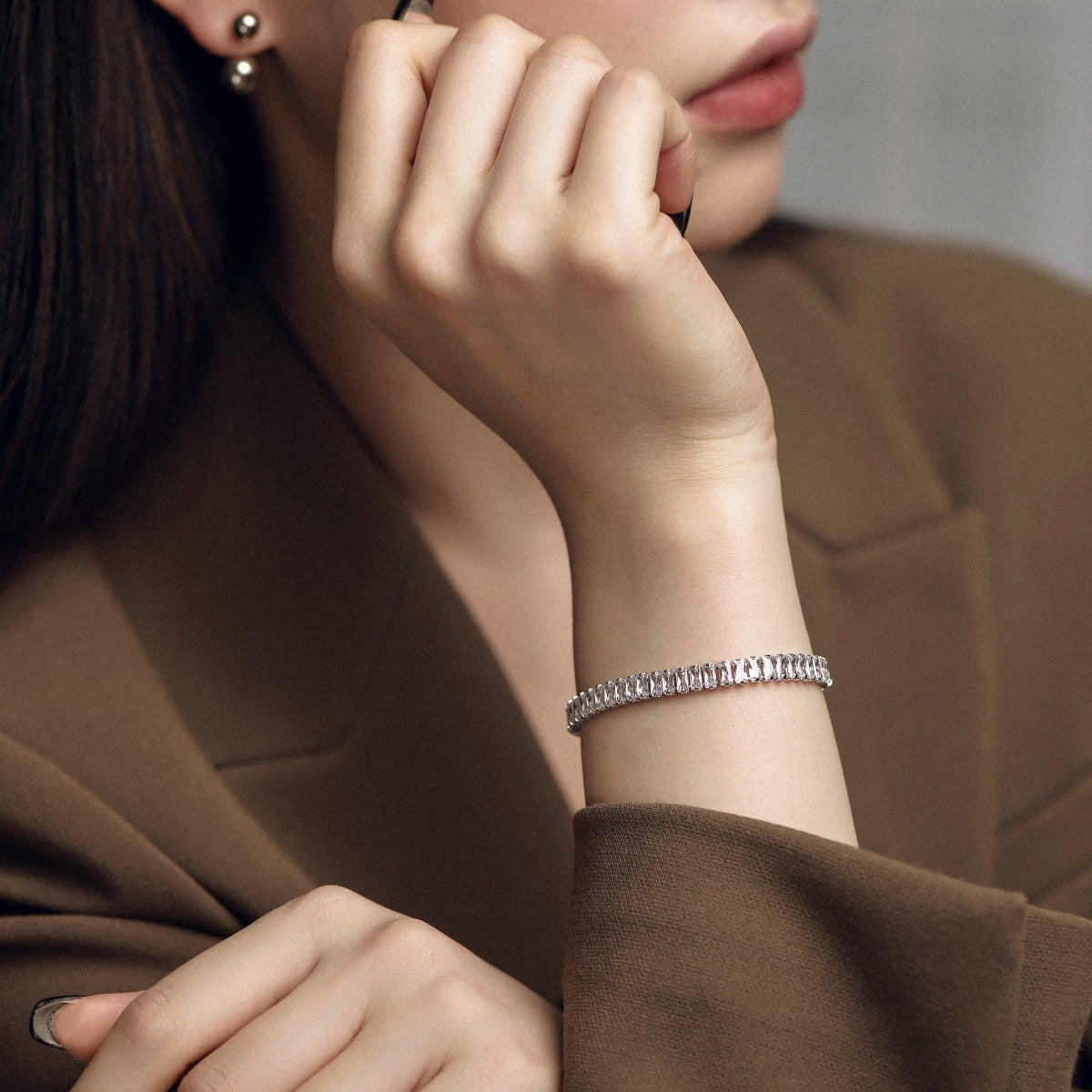 [Nova Jewelry]Exquisite Emerald Cut Daily Bracelet