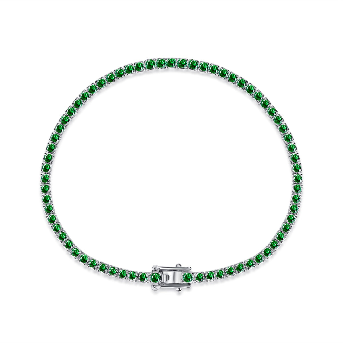 [Nova Jewelry]Dazzling Colorful Round Cut Daily Bracelet