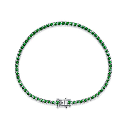 [Nova Jewelry]Dazzling Colorful Round Cut Daily Bracelet