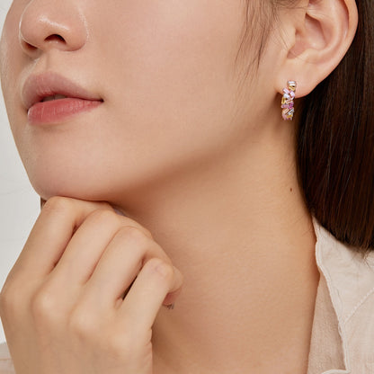 [Nova Jewelry]Dazzling Colorful Emerald Cut Daily Earrings