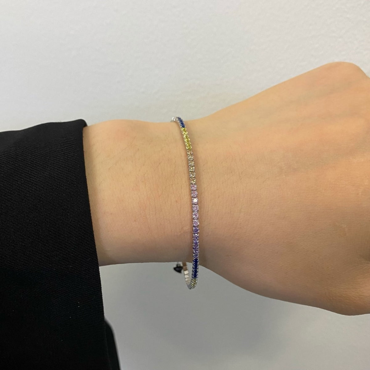 [Nova Jewelry]Radiant Shinning Princess Cut Tennis Bracelet