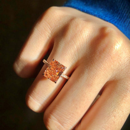 [Nova Jewelry]4.0 Carat Luxurious Engagement Ring