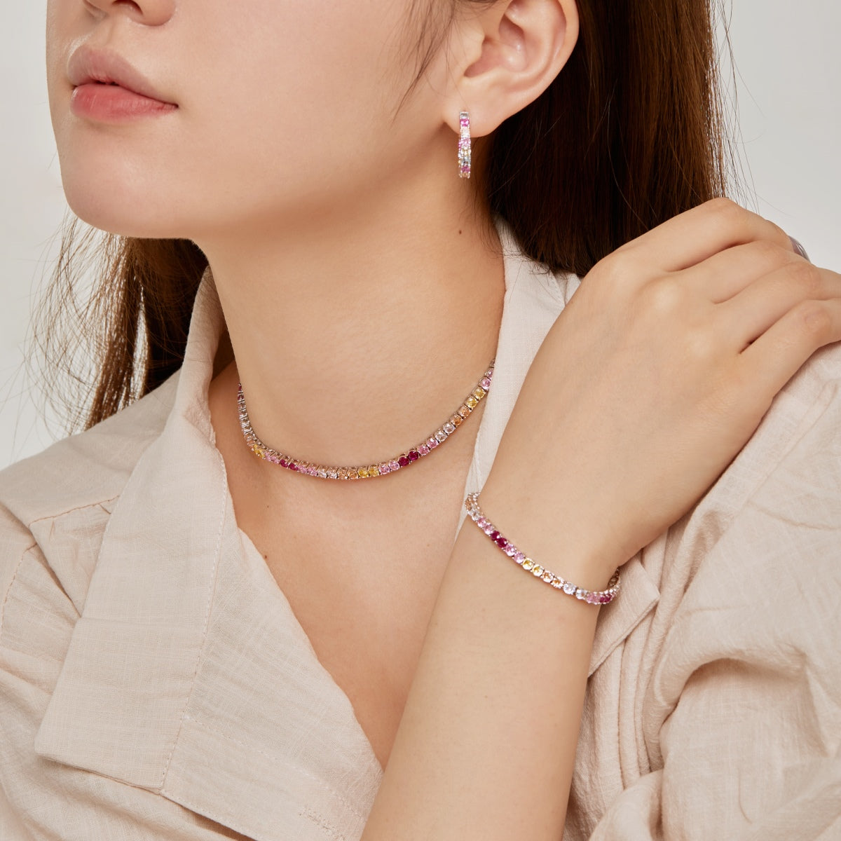 [Nova Jewelry]Unique Round Cut Daily Earrings