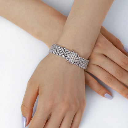 [Nova Jewelry]Ornate Elegant Round Cut Party Bracelet