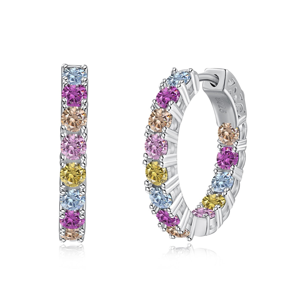 [Nova Jewelry]Unique Round Cut Daily Earrings