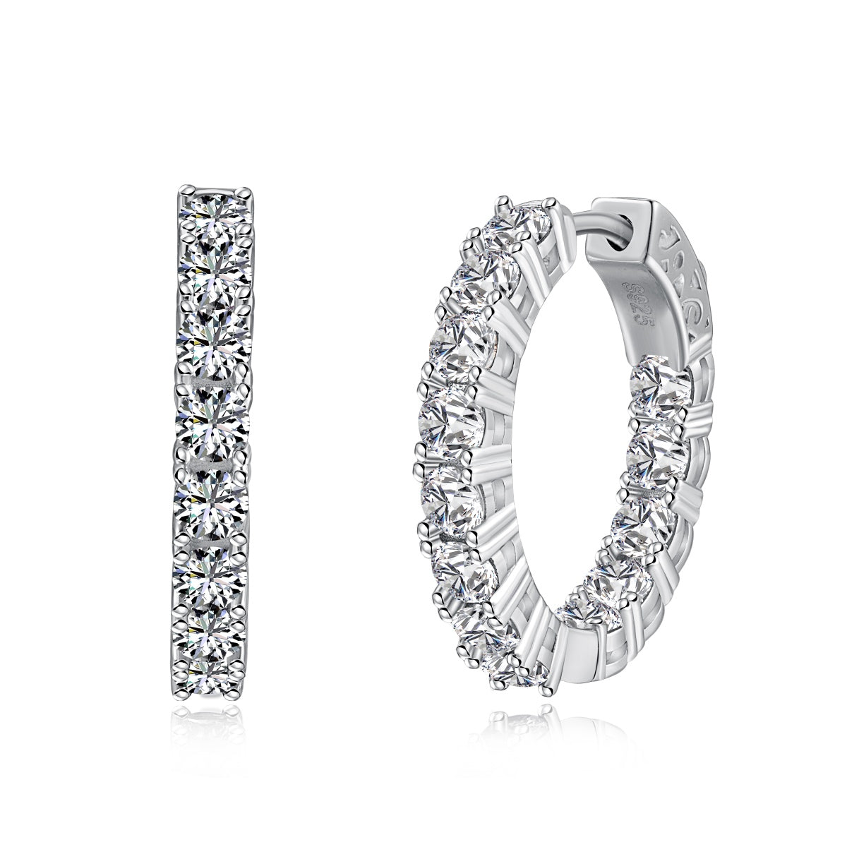 [Nova Jewelry]Unique Round Cut Daily Earrings