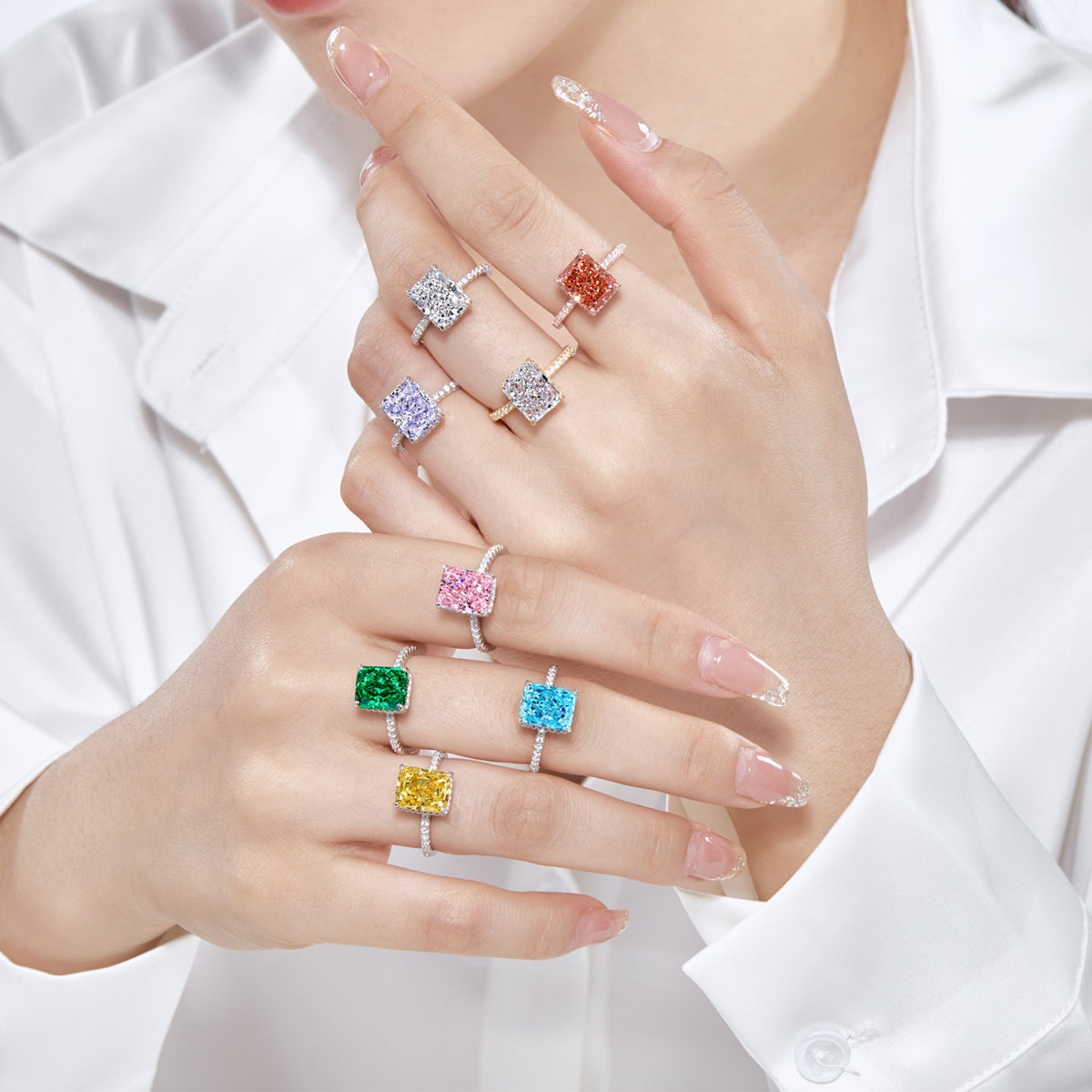 [Nova Jewelry]4.0 Carat Luxurious Engagement Ring