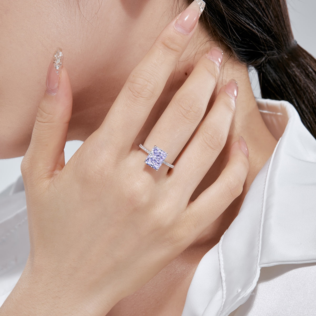 [Nova Jewelry]4.0 Carat Luxurious Engagement Ring