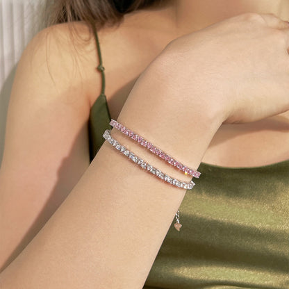 [Nova Jewelry]Dazzling Romantic Heart Shape Lover Bracelet