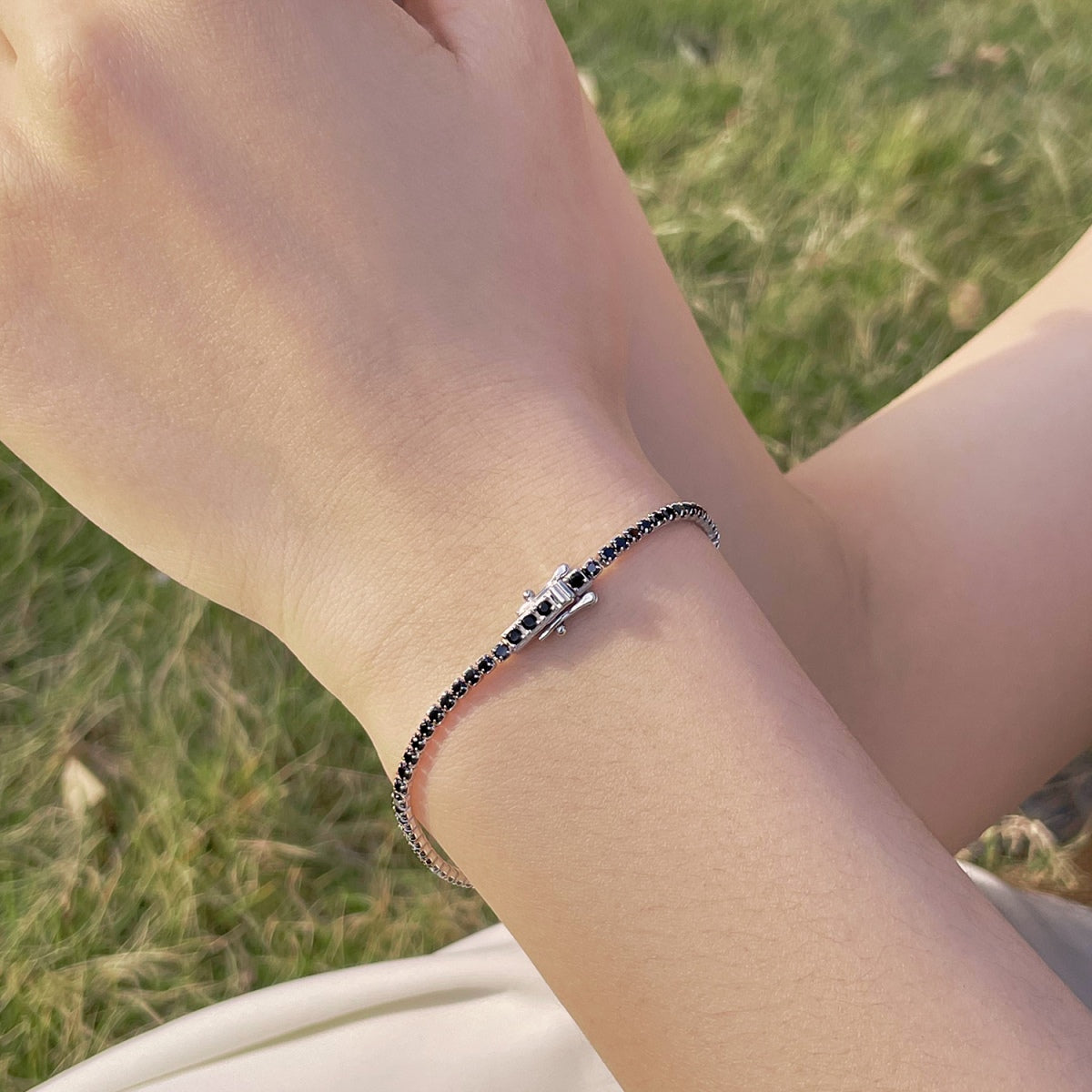 [Nova Jewelry]Radiant Colorful Round Cut Party Bracelet