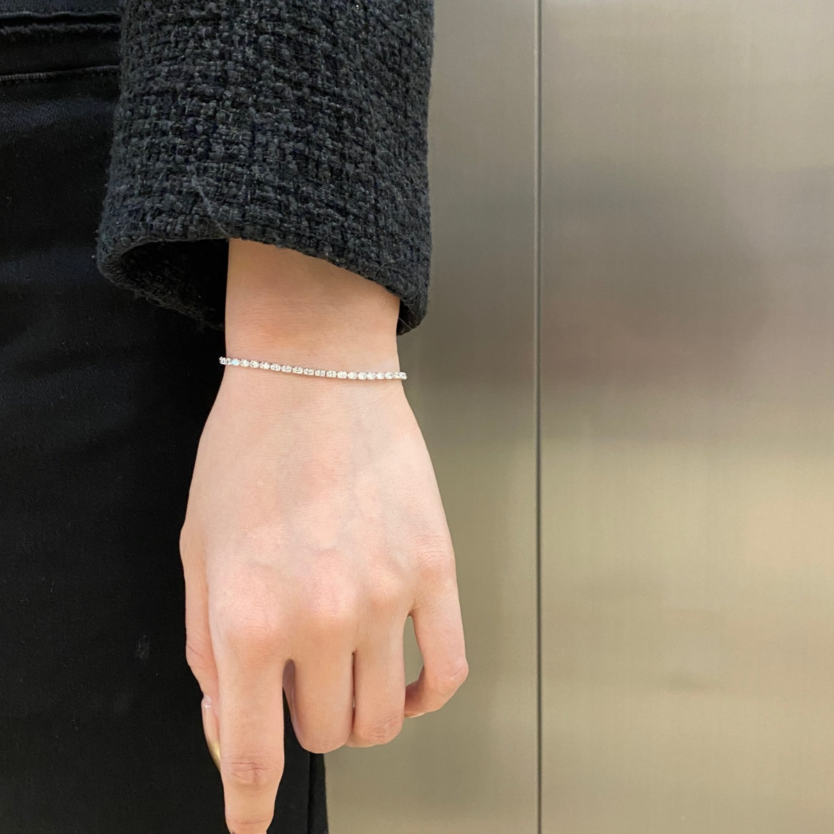 [Nova Jewelry]Elegant Emerald Cut Daily Bracelet