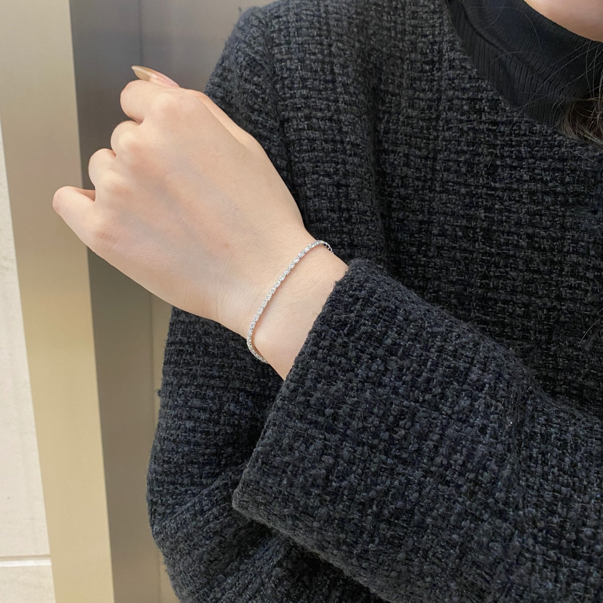 [Nova Jewelry]Elegant Emerald Cut Daily Bracelet