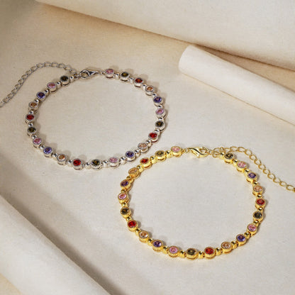 [Nova Jewelry]Sparkling Exquisite Round Cut Party Bracelet