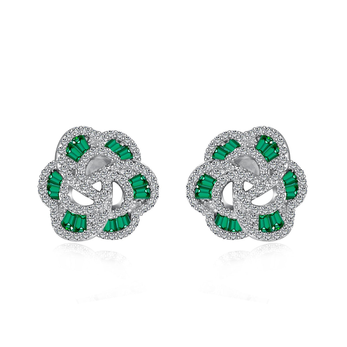 [Nova Jewelry]Exquisite Flower Shape Daily Earrings