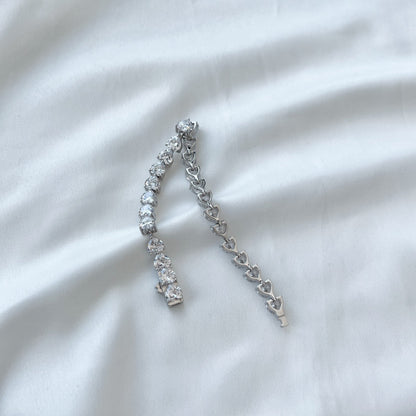 [Nova Jewelry]0.75 Carat Elegant Romantic Heart Shape Lover Bracelet