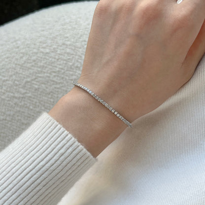 [Nova Jewelry]Dazzling Exquisite Round Cut Daily Bracelet
