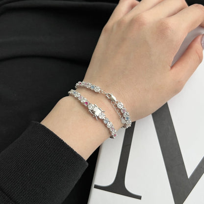 [Nova Jewelry]Dazzling Radiant Multi Cut Daily Bracelet