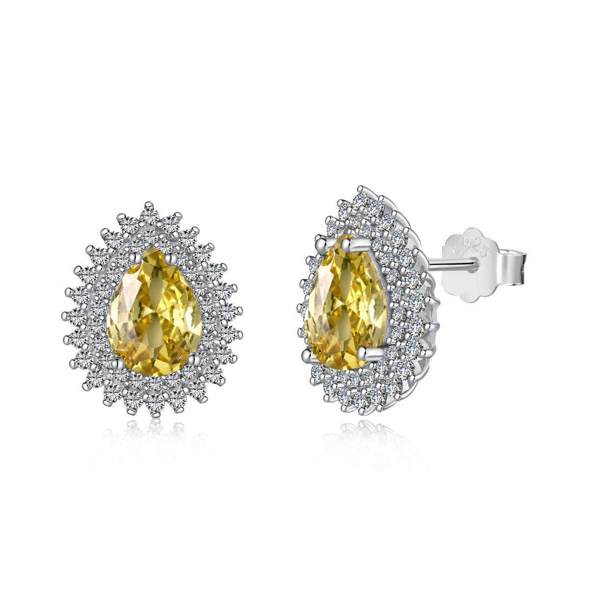 [Nova Jewelry]Delicate Gorgeous Pear Cut Daily Earrings