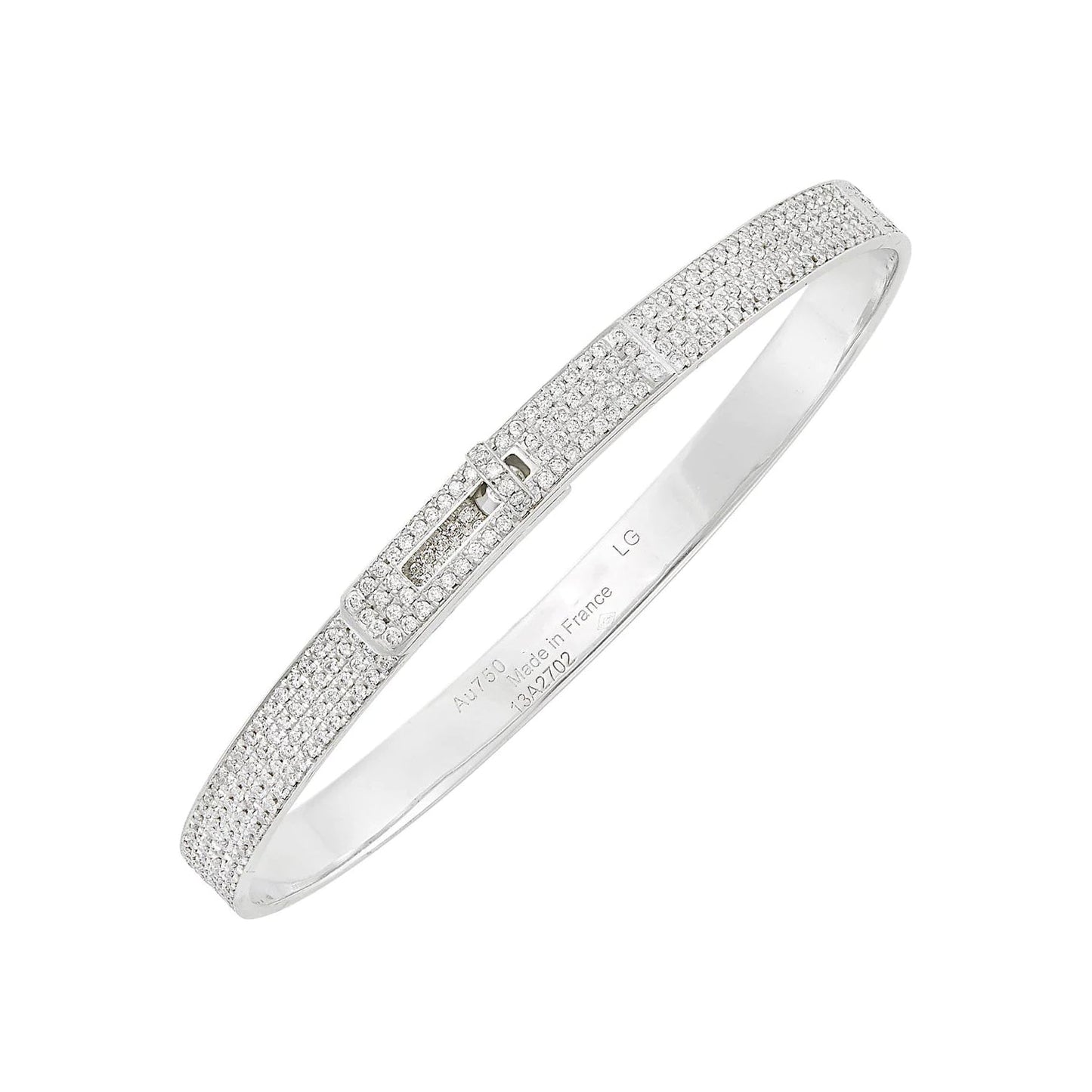 [BLUE TEARS]HM KELLY ARMBAND AUS SILBER MIT VOLLSTÄNDIGEM PAVE-DIAMANT