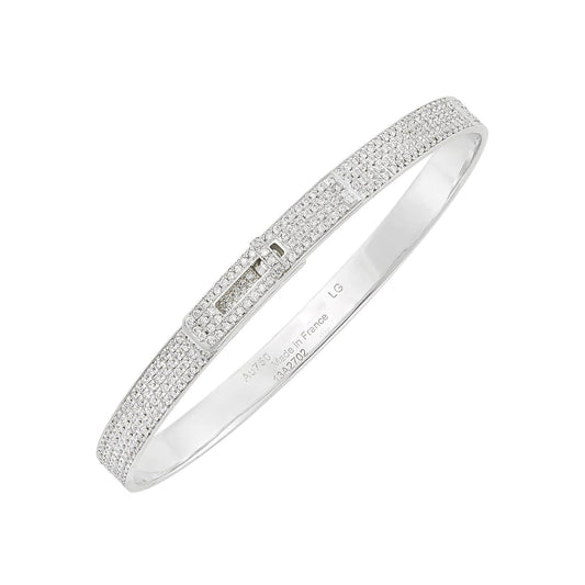 [BLUE TEARS]HM KELLY ARMBAND AUS SILBER MIT VOLLSTÄNDIGEM PAVE-DIAMANT