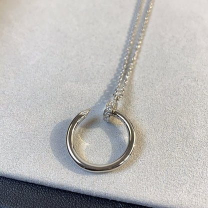 [BLAUE TRÄNEN]JUSTE HALSKETTE SILBER 