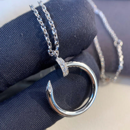 [BLAUE TRÄNEN]JUSTE HALSKETTE SILBER 