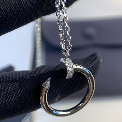 [BLAUE TRÄNEN]JUSTE HALSKETTE SILBER 