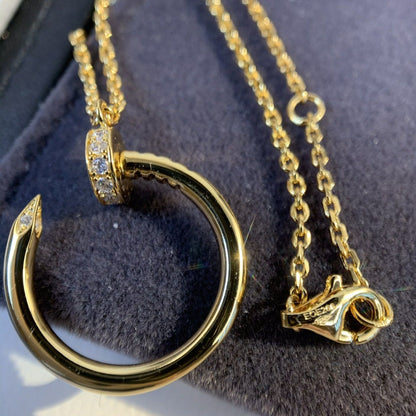 [BLAUE TRÄNEN]JUSTE HALSKETTE GOLD 