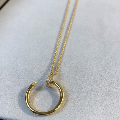 [BLAUE TRÄNEN]JUSTE HALSKETTE GOLD 