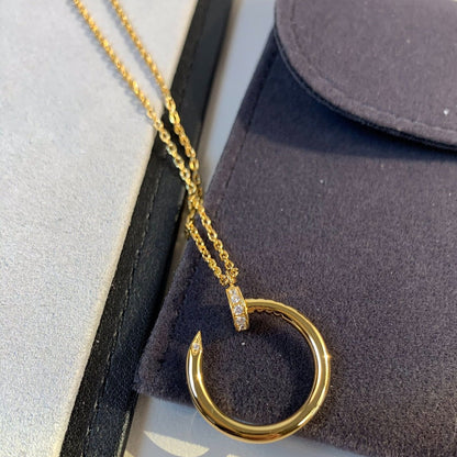 [BLAUE TRÄNEN]JUSTE HALSKETTE GOLD 