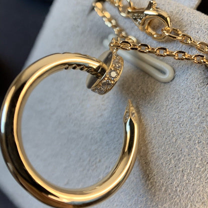[BLAUE TRÄNEN]JUSTE HALSKETTE ROSA GOLD 