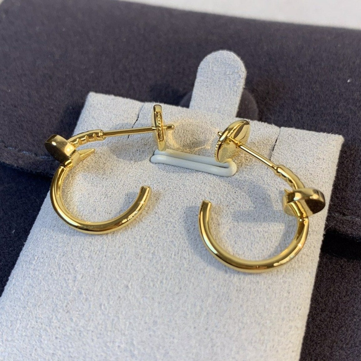 [BLAUE TRÄNEN]JUSTE OHRRINGE GOLD 