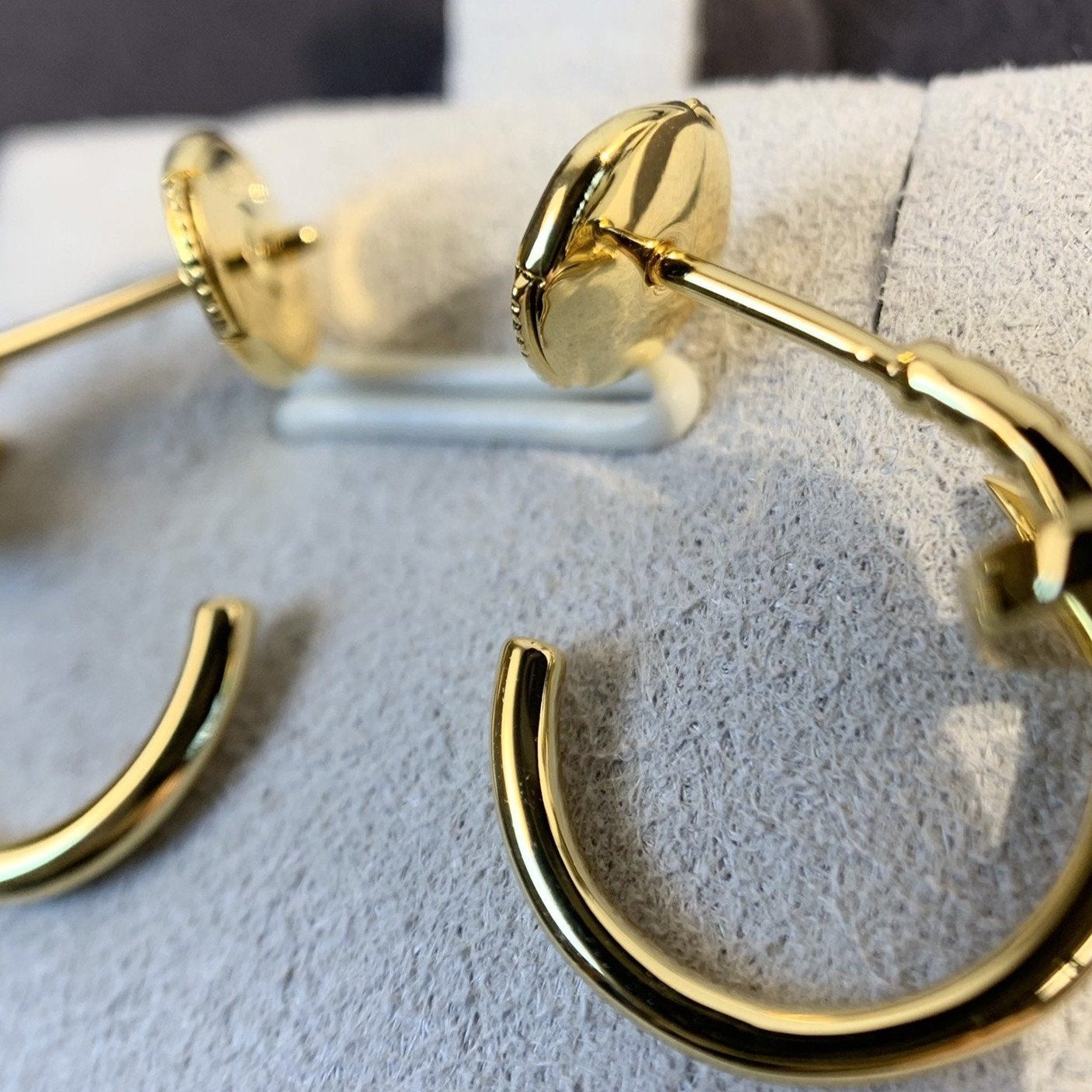 [BLAUE TRÄNEN]JUSTE OHRRINGE GOLD 