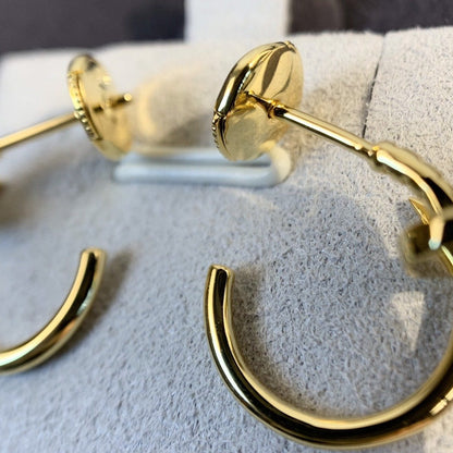 [BLAUE TRÄNEN]JUSTE OHRRINGE GOLD 