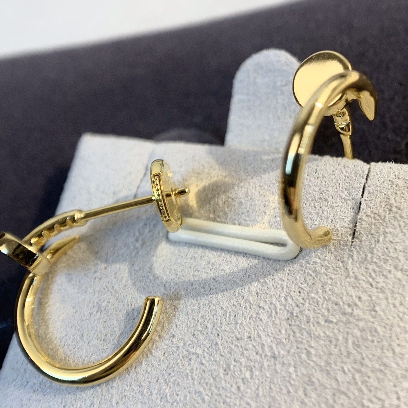 [BLAUE TRÄNEN]JUSTE OHRRINGE GOLD 