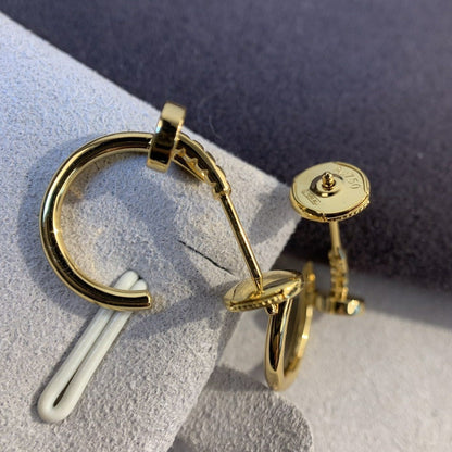 [BLAUE TRÄNEN]JUSTE OHRRINGE GOLD 