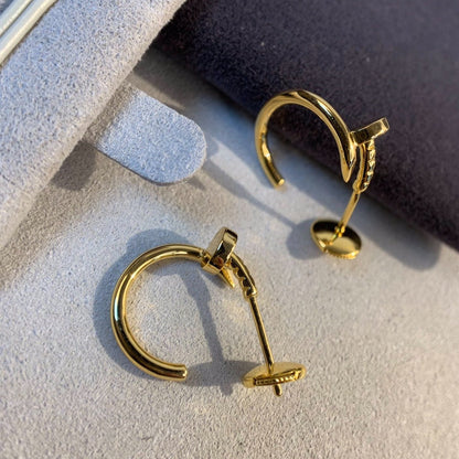 [BLAUE TRÄNEN]JUSTE OHRRINGE GOLD 