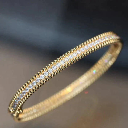 [BLAUE TRÄNEN]PERLEE DIAMANTEN ARMBAND 1 REIHE 