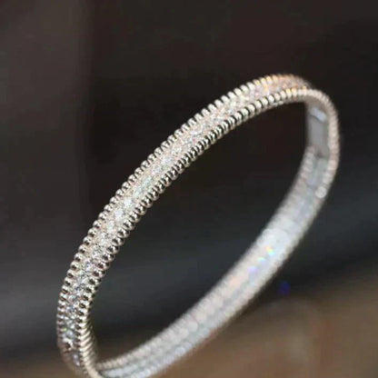 [BLAUE TRÄNEN]PERLEE DIAMANTEN ARMBAND 1 REIHE 