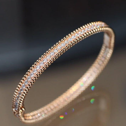 [BLAUE TRÄNEN]PERLEE DIAMANTEN ARMBAND 1 REIHE 