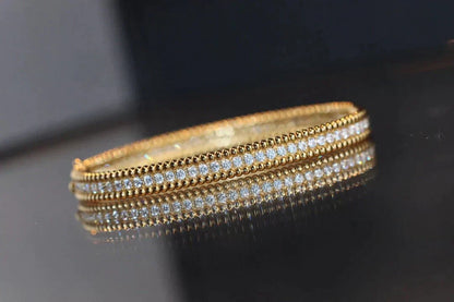 [BLAUE TRÄNEN]PERLEE DIAMANTEN ARMBAND 1 REIHE 